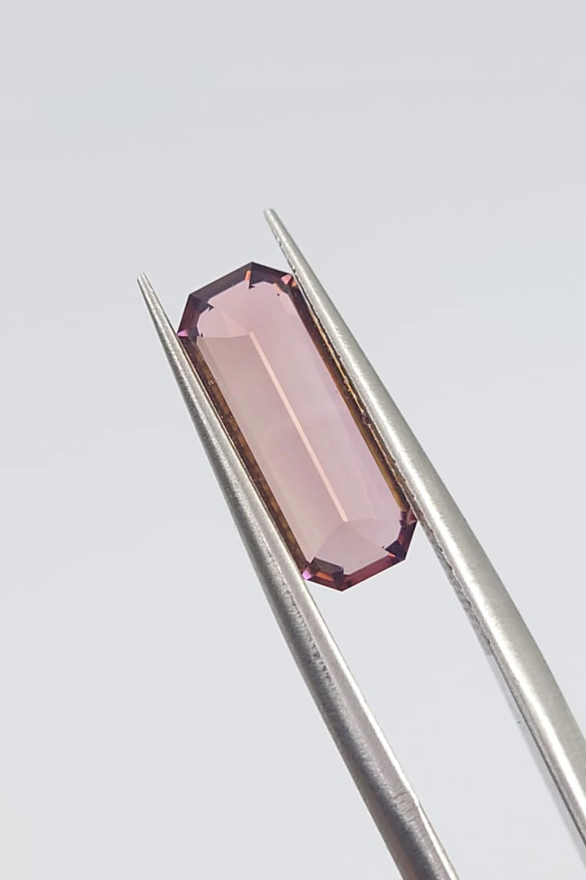 2.12ct Natural Tourmaline Emerald Cut Loose Gemstone From Afghanistan — view 4